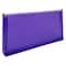 JAM Paper 5'' x 10'' Clear Plastic Pencil Pouch with Zip Closure, 12ct.